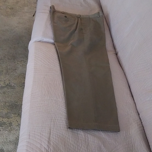 VINTAGE MEN'S BROOKS BROTHERS CHINO PANTS HUDSON FIT ADVANTAGE,GRAY,S-38W X 32L - Picture 5 of 10